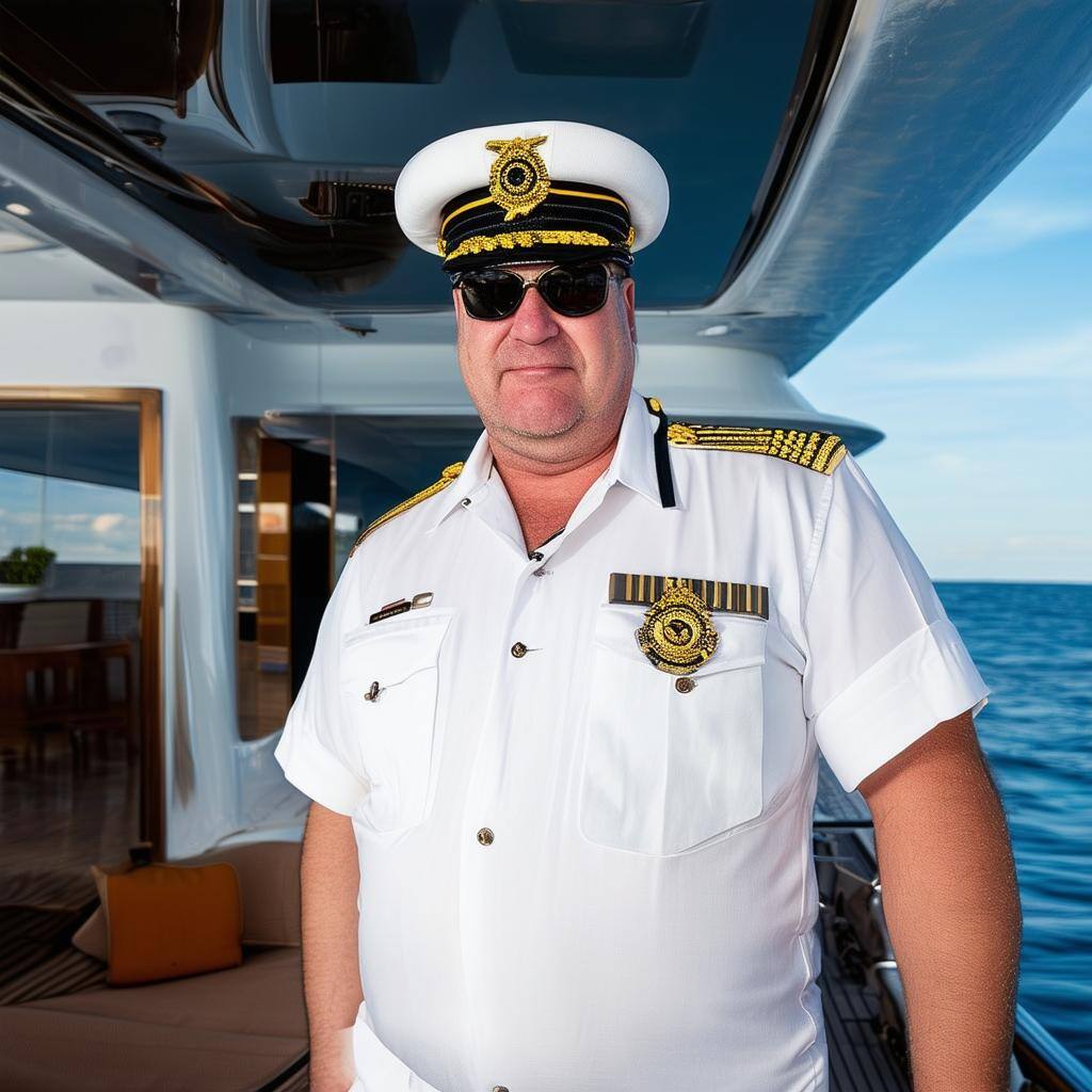 big fat yacht captain